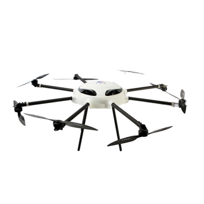 25 کیلوگرم سطح UAV بدون سرنشین هواپیمای هشت روتور پشتیبانی 4G 5G شبکه های موقت