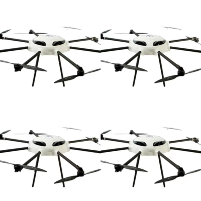 25 کیلوگرم سطح UAV بدون سرنشین هواپیمای شبکه ای چند منظوره بدون سرنشین 6 روتور